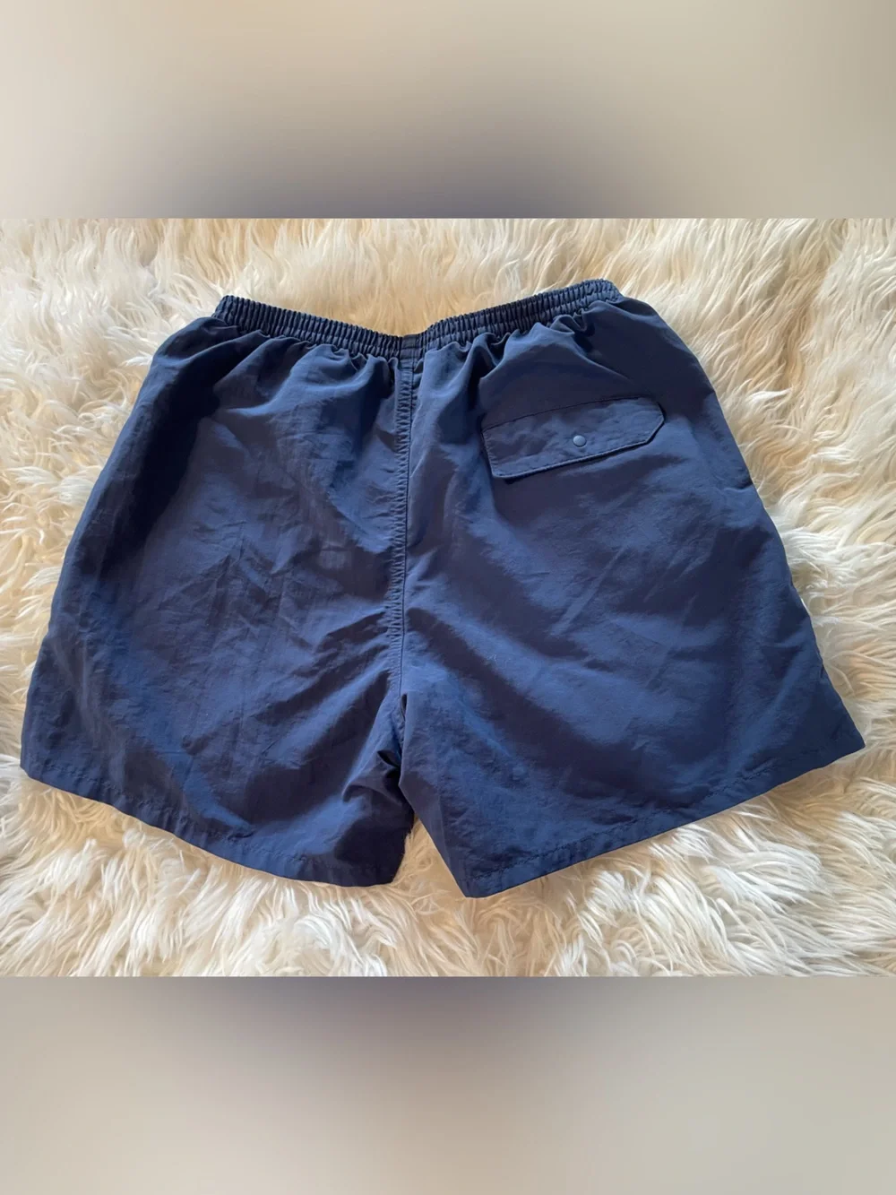 Patagonia Men’s Baggies Blue Shorts Without Liner  Size Small; 57021